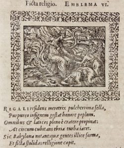Emblemata / André Alciat - Paris : Jérôme de Marnef et Veuve Guillaume Cavellat, 1583 (Poitiers, Bibliothèques universitaires, Fonds ancien, XVI 688)