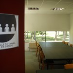 Salle de travail en groupes - BU Sciences
