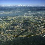 Vue aérienne du LHC. Source : CERN.