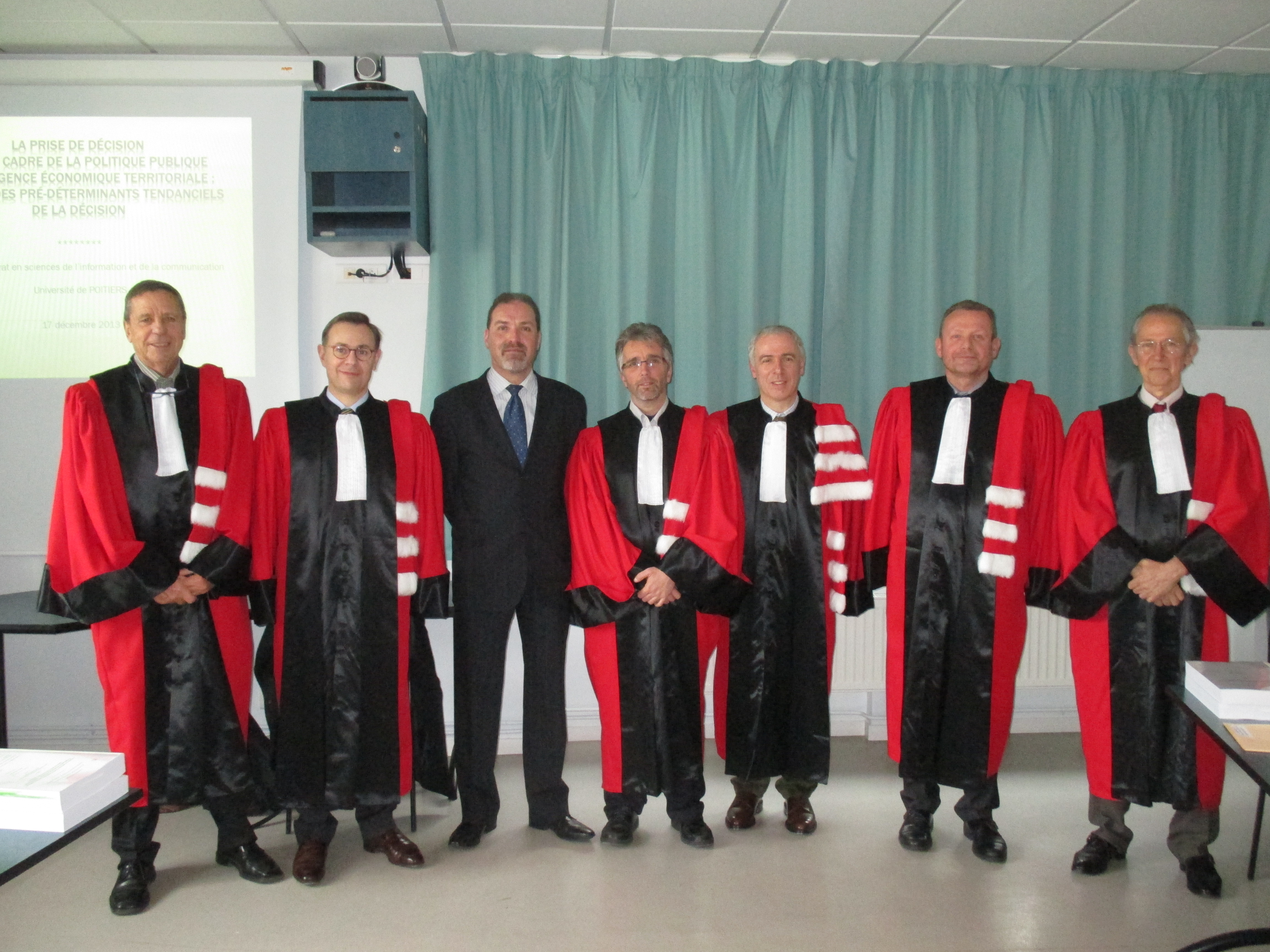Soutenance de Thèse d'Olivier Chardavoine