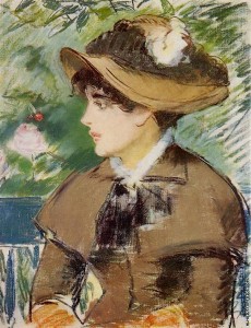 Manet_YoungGirlonaBench