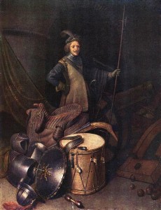 Dou Gérard, Officier Hollandais.